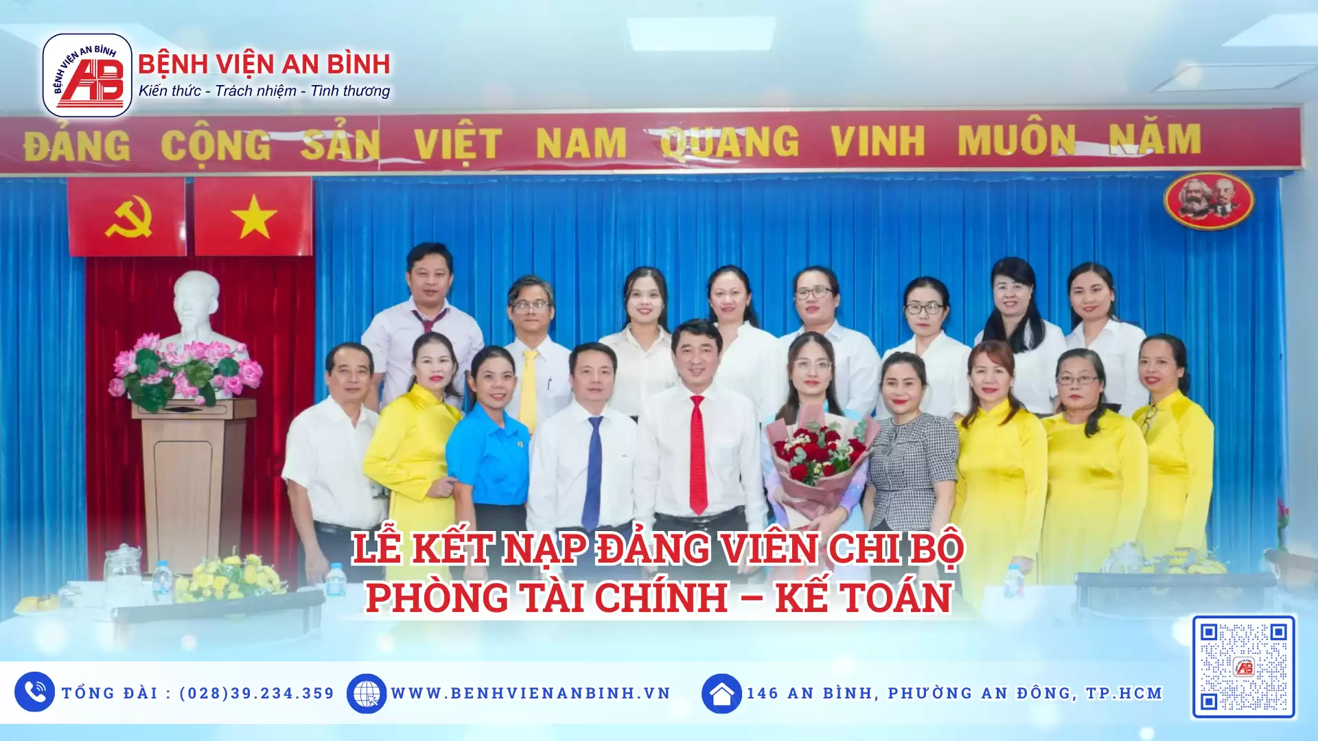 Lễ Kết nạp Đảng viên Chi bộ Phòng Tài chính – Kế toán ngày 12/12/2025