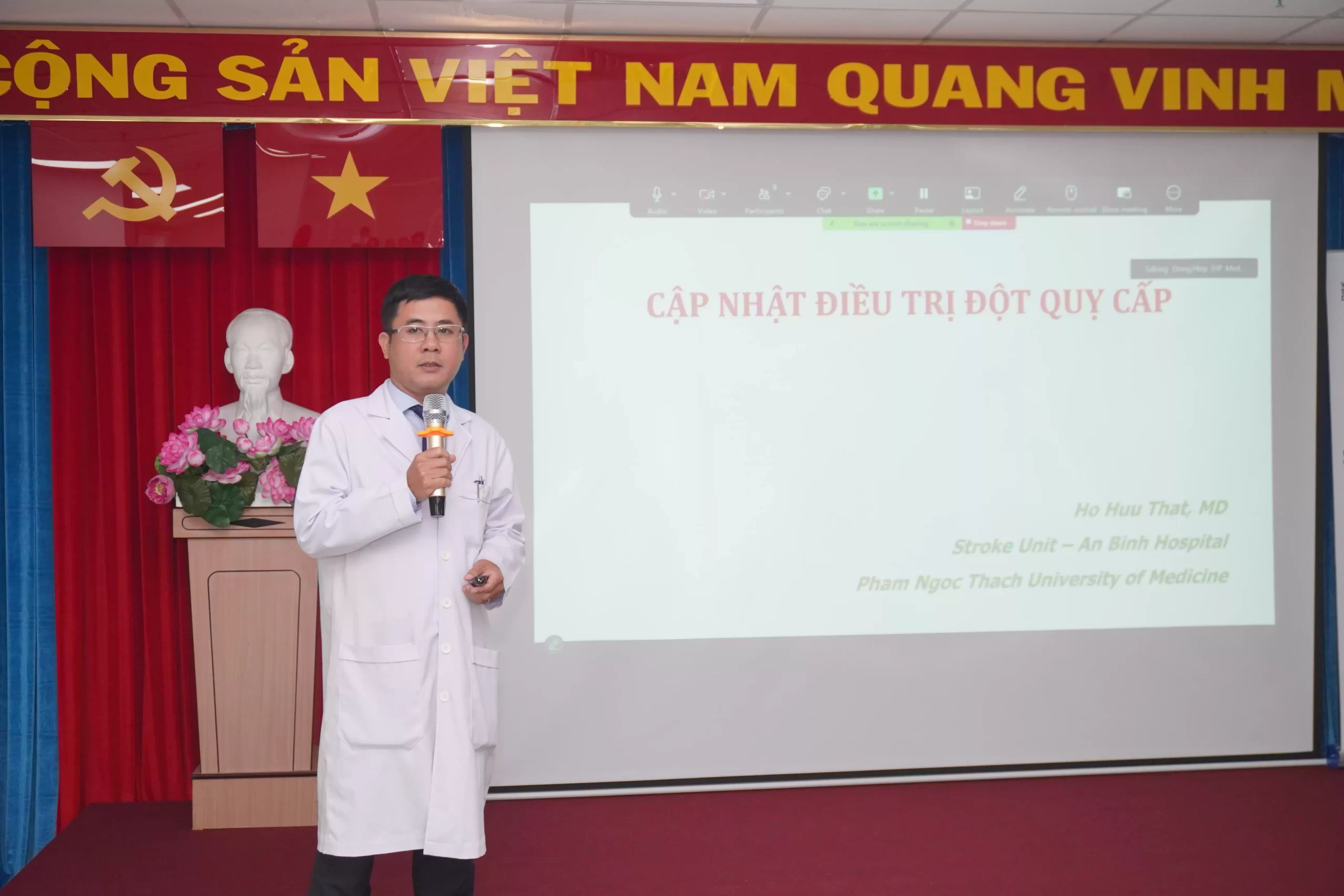 Bệnh viện An Bình tổ chức chương trình sinh hoạt khoa học 03/12/2025