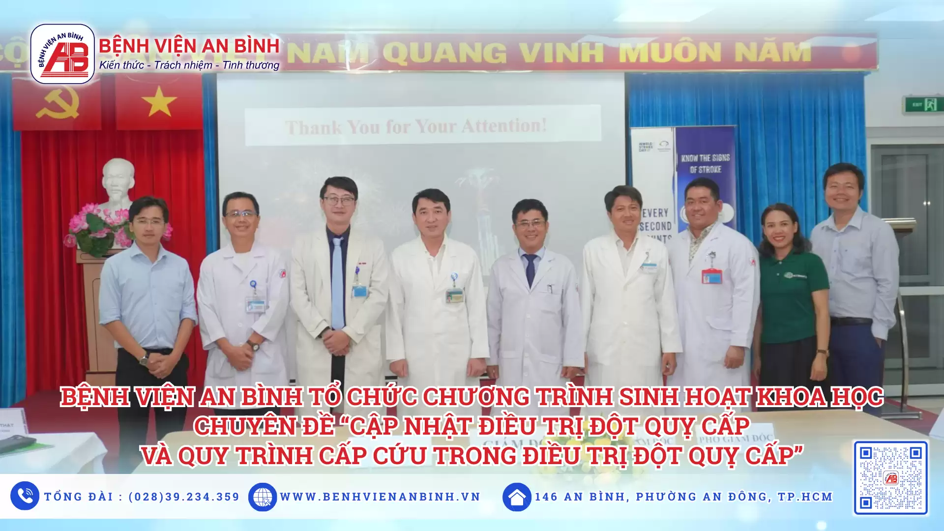 Bệnh viện An Bình tổ chức chương trình sinh hoạt khoa học 03/12/2025
