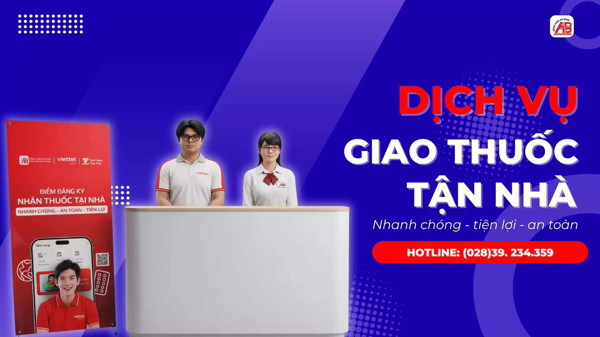 Dịch vụ giao thuốc tận nhà tại Bệnh viện An Bình