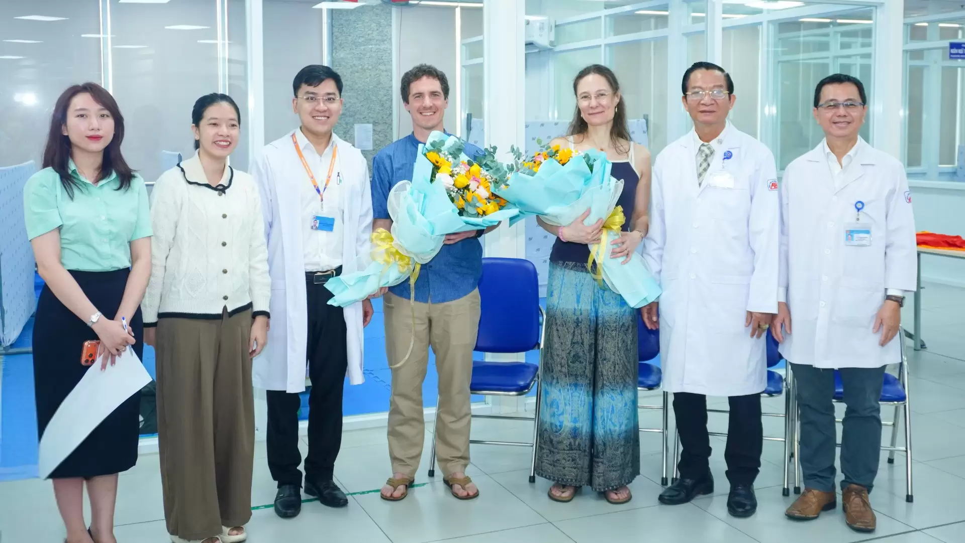 Bệnh viện An Bình đón tiếp Đoàn chuyên gia Đại học Catholic Louvain và triển khai chương trình “Trị liệu tăng cường HABIT – ILE”