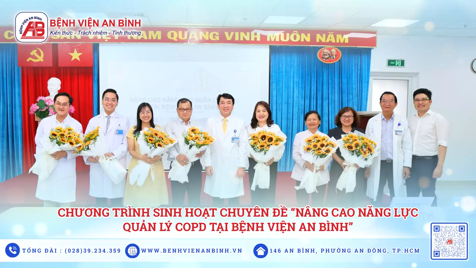 Chương trình sinh hoạt chuyên đề “Nâng cao năng lực quản lý COPD tại Bệnh viện An Bình