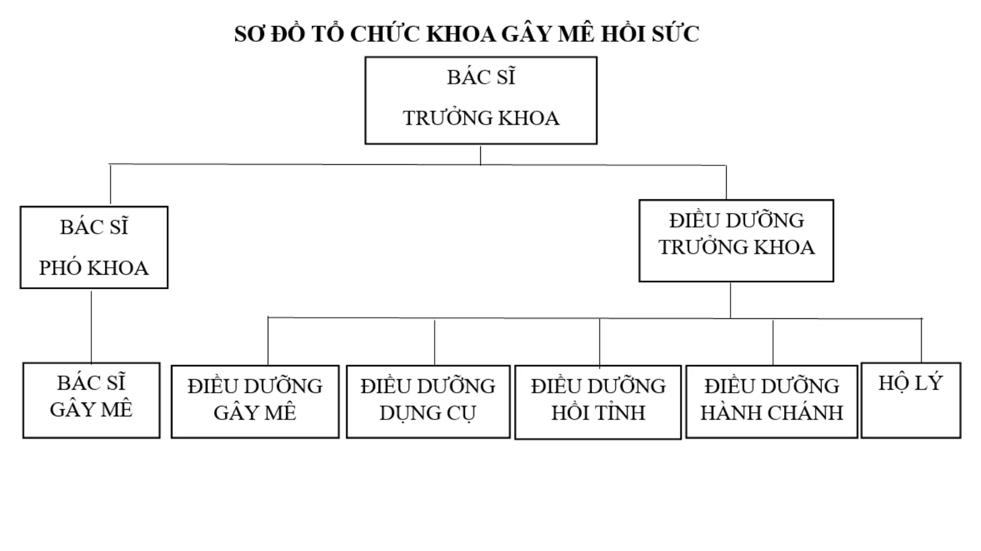 KHOA GÂY MÊ HỒI SỨC