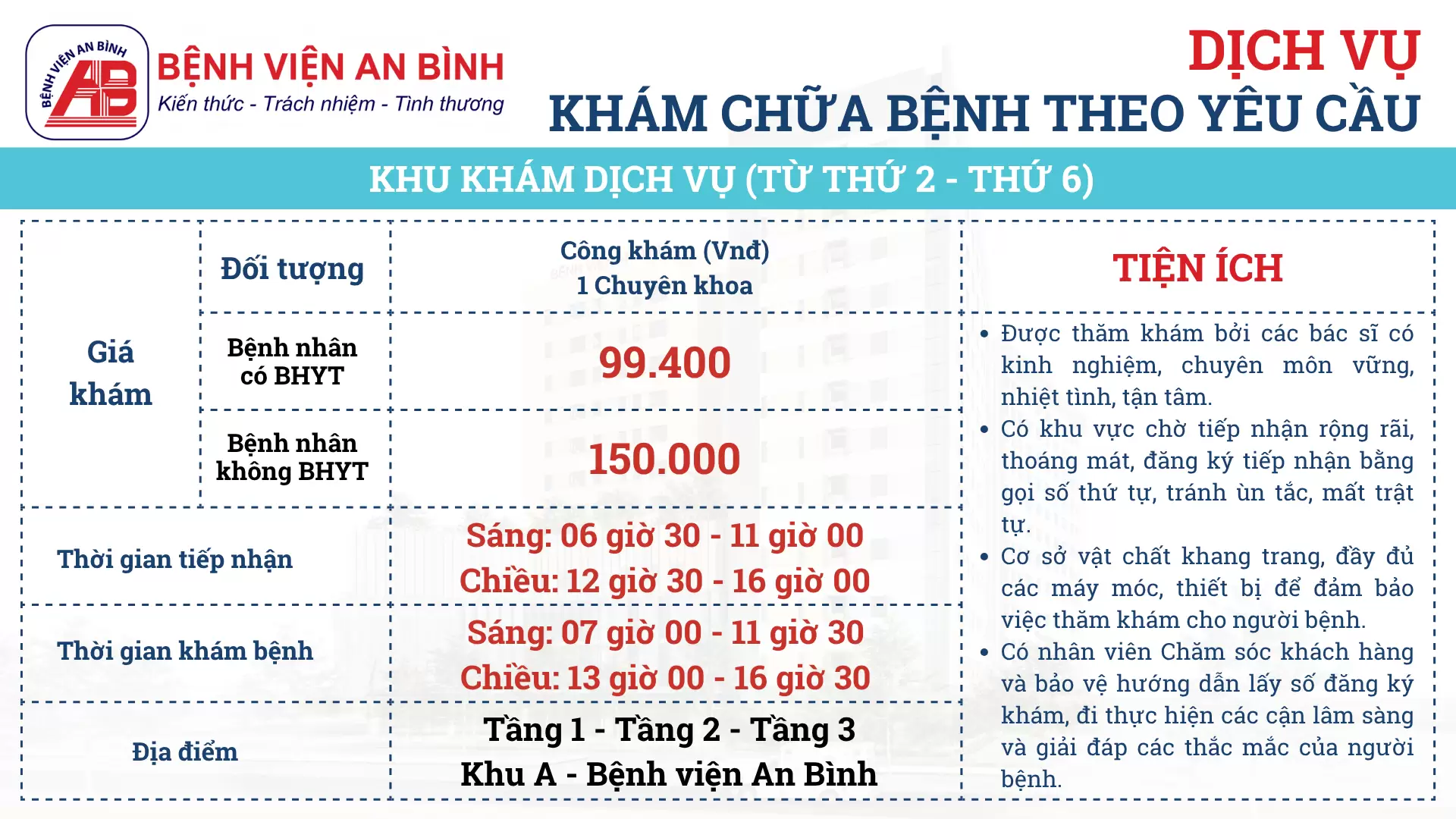 Lịch Khám Bệnh