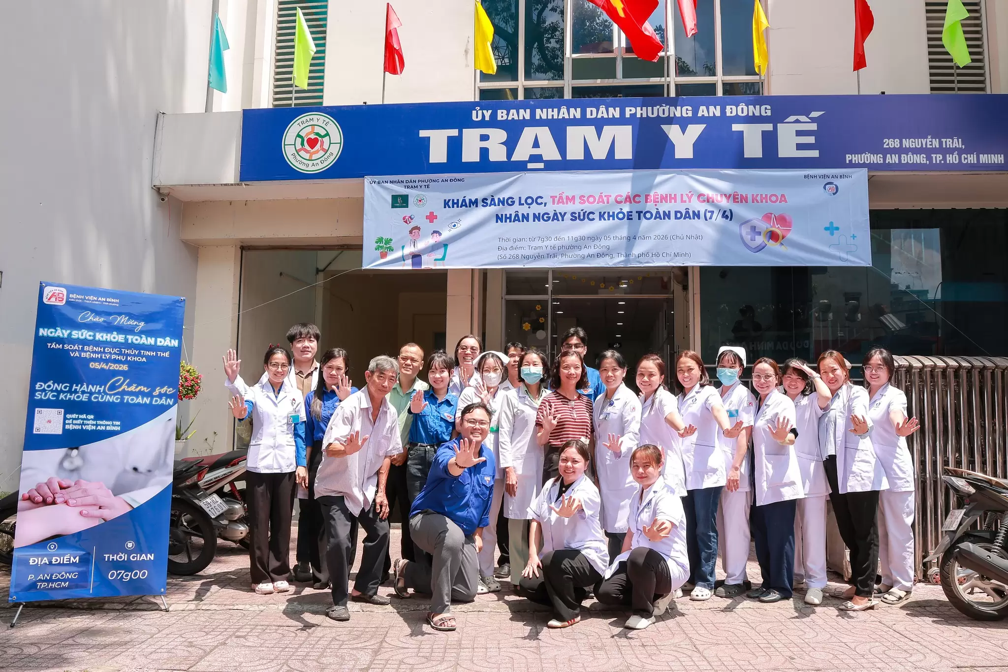 Chung tay vì sức khỏe cộng đồng hưởng ứng “Ngày sức khỏe toàn dân 07/4” – 05/4/2026