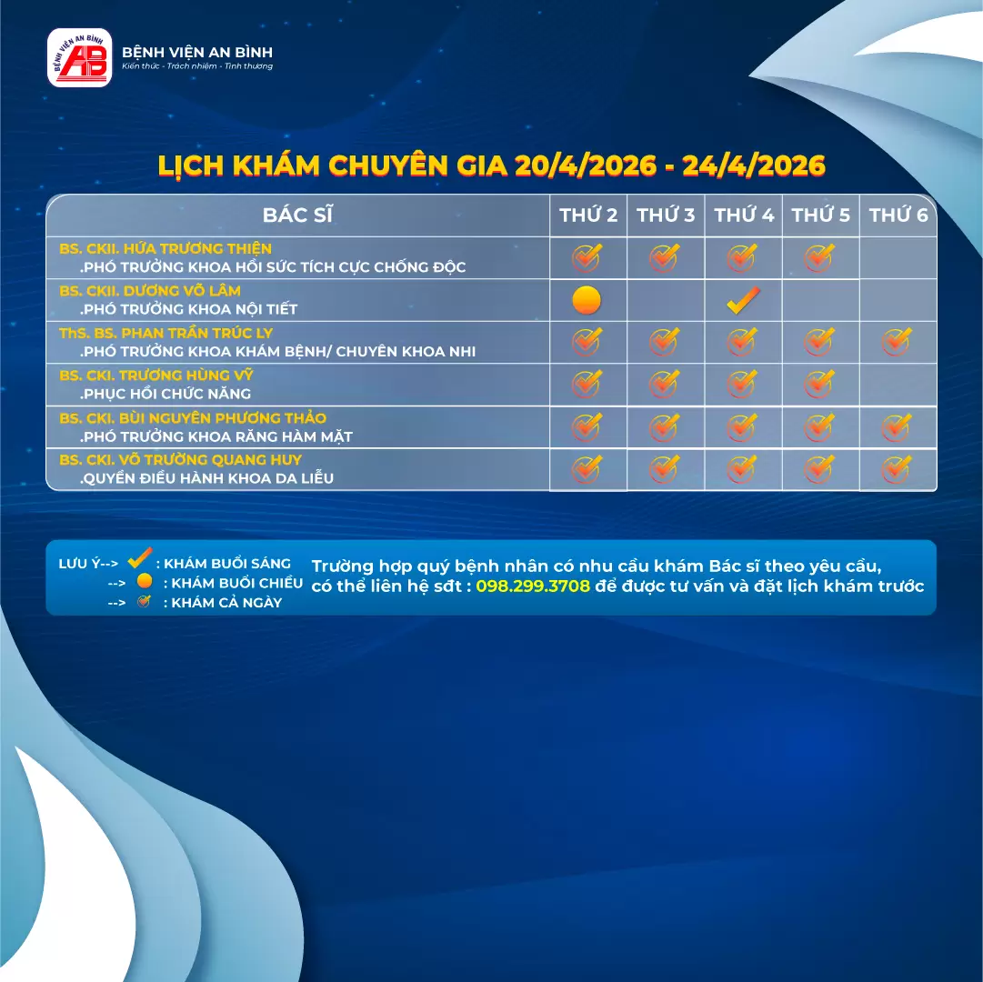 Lịch Khám Bệnh
