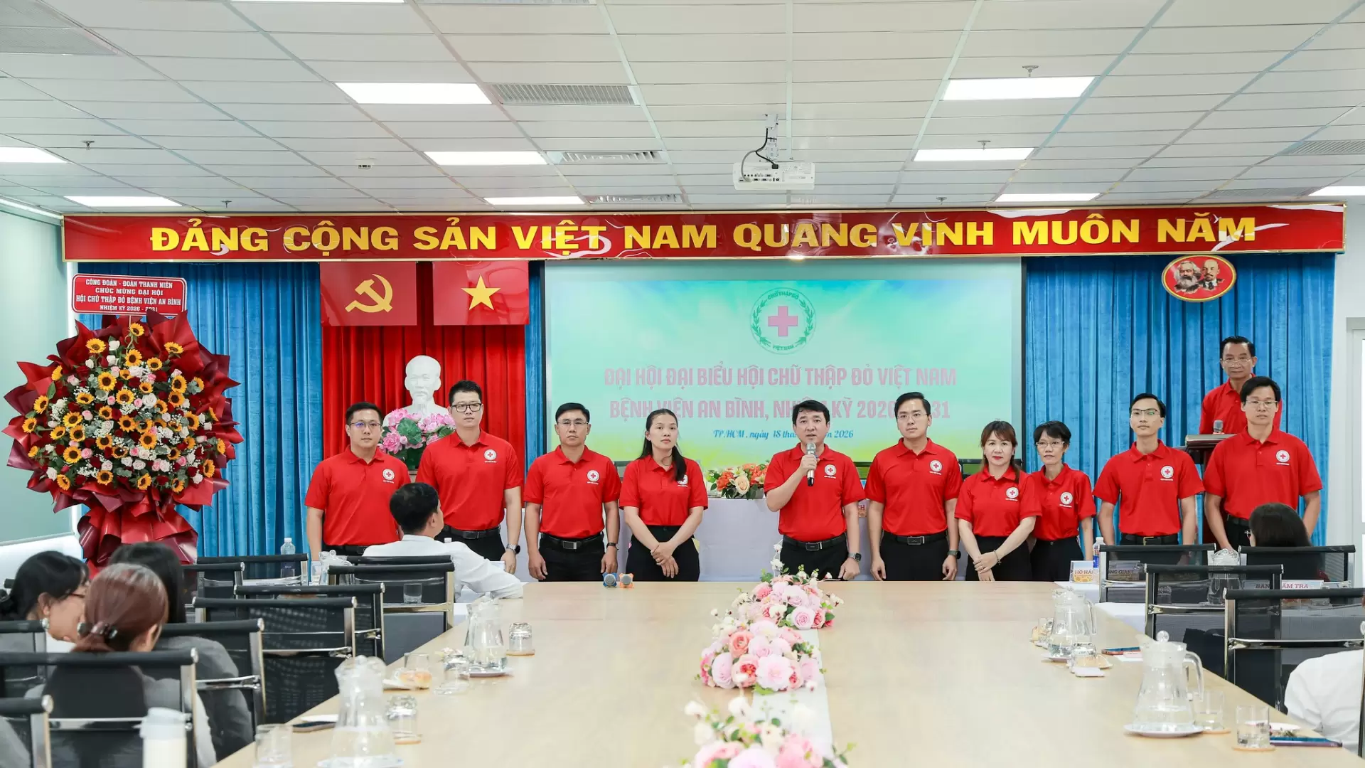 Đại hội Đại biểu Hội Chữ thập đỏ Bệnh viện An Bình, Nhiệm kỳ 2026 – 2031