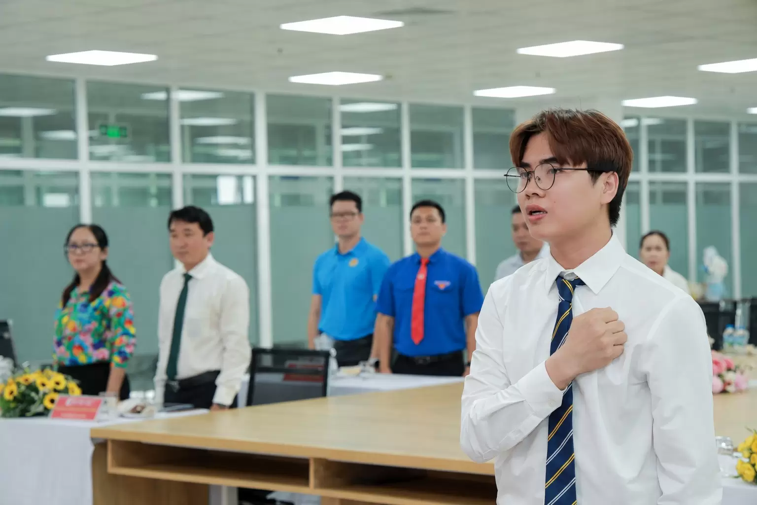 Lễ kết nạp Đảng viên Chi bộ 1 và Chi bộ 2 – Đảng bộ Bệnh viện An Bình