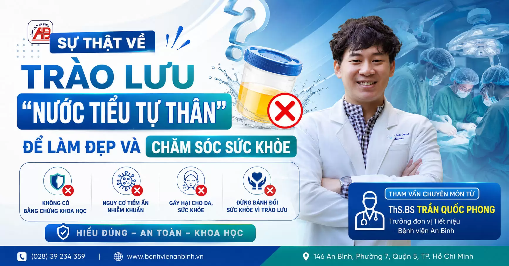 Sự thật về trào lưu “Nước tiểu tự thân”