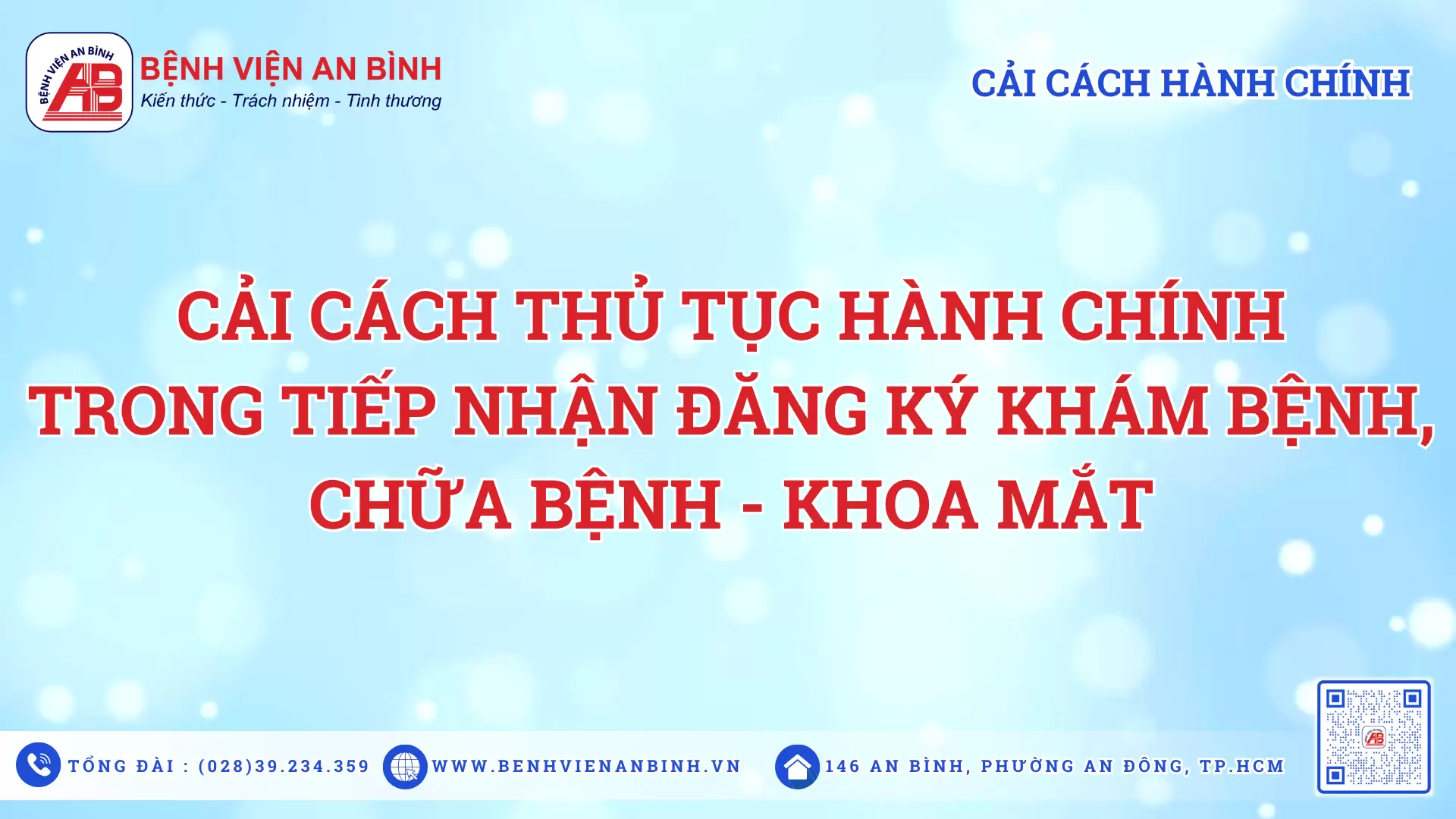Cải cách thủ tục hành chính trong tiếp nhận đăng ký khám bệnh, chữa bệnh – Khoa Mắt
