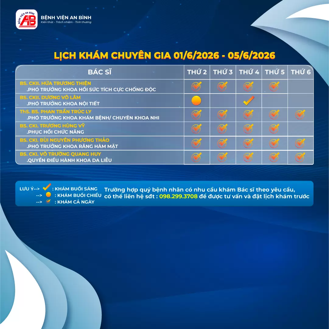 Lịch Khám Bệnh