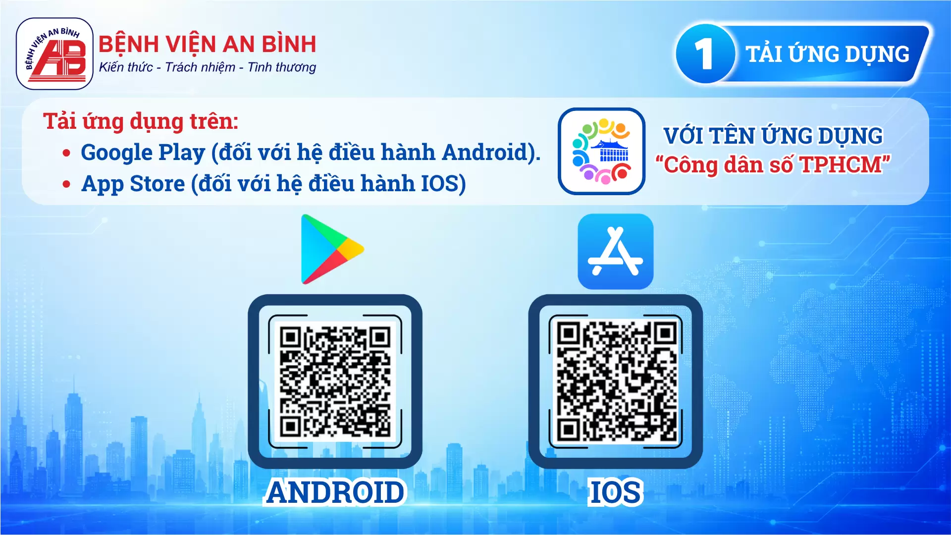 Hướng dẫn cài đặt ứng dụng “Công dân số Thành phố Hồ Chí Minh”