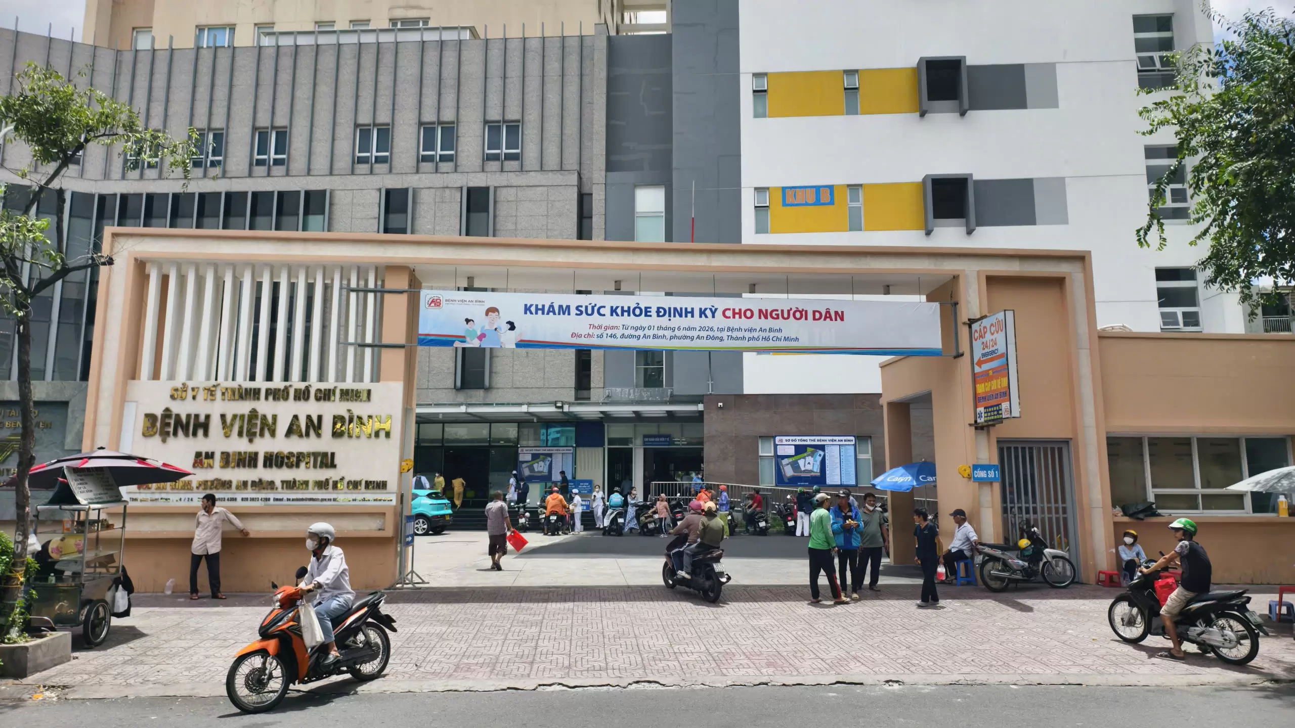Bệnh viện An Bình triển khai khu khám sức khỏe cho toàn dân