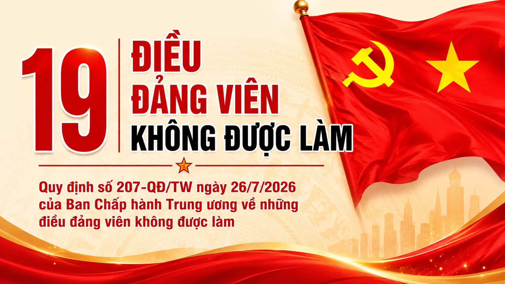 19 Điều Đảng viên không được làm