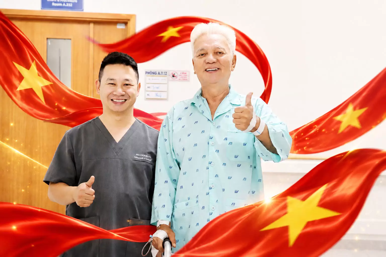 Một người lính, hai lần được nâng bước