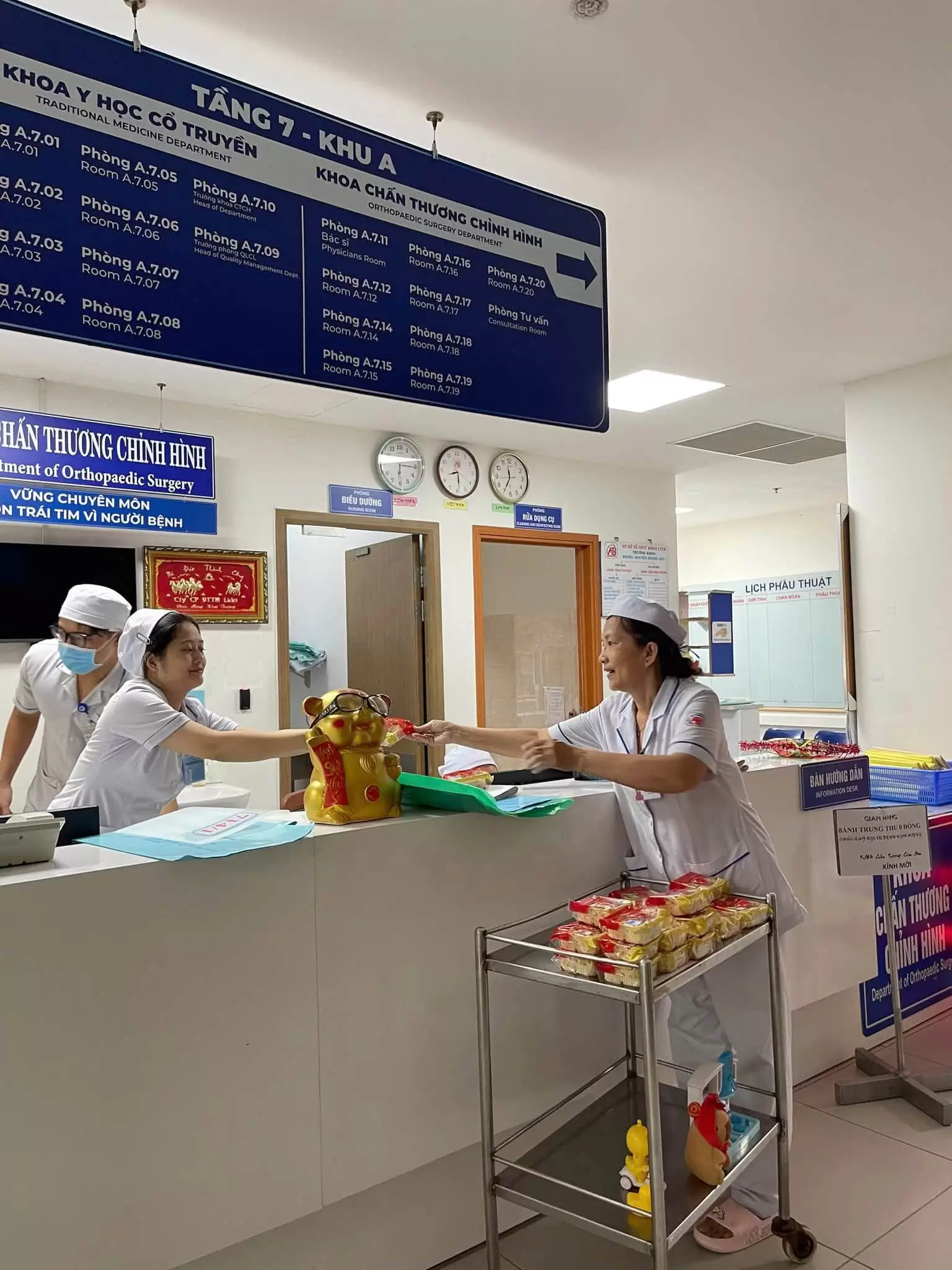 Trung thu tại Bệnh viện An Bình – Khi yêu thương được trao đi từ những điều nhỏ bé