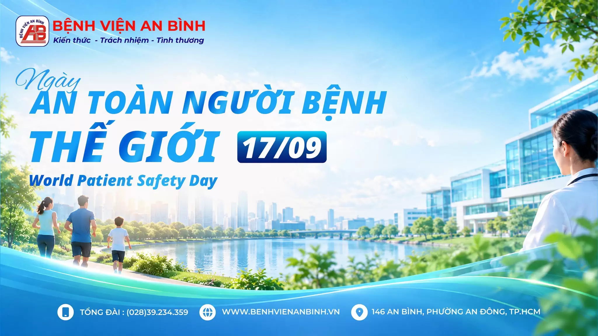 Hưởng ứng ngày an toàn người bệnh thế giới 17/9/2026