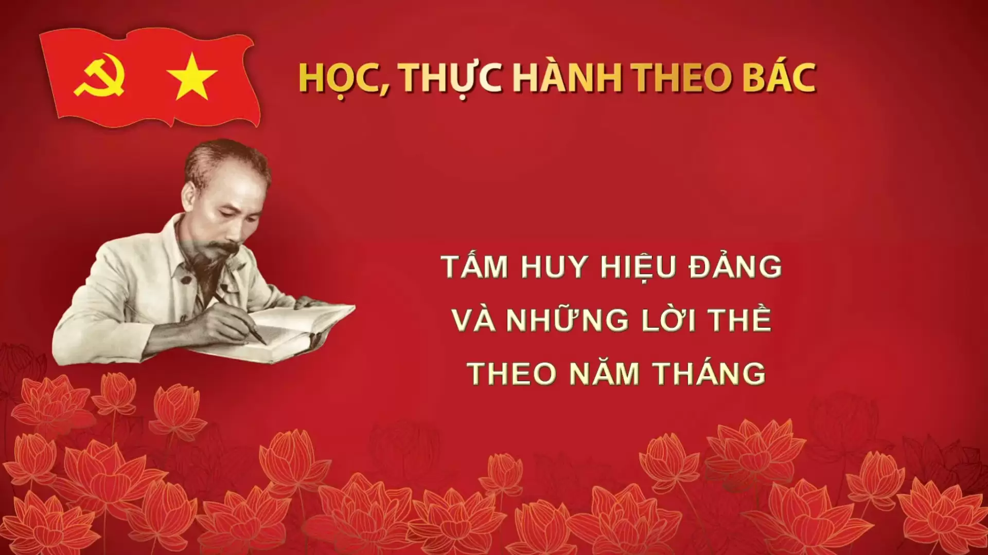 Tấm huy hiệu Đảng và những lời thề theo năm tháng