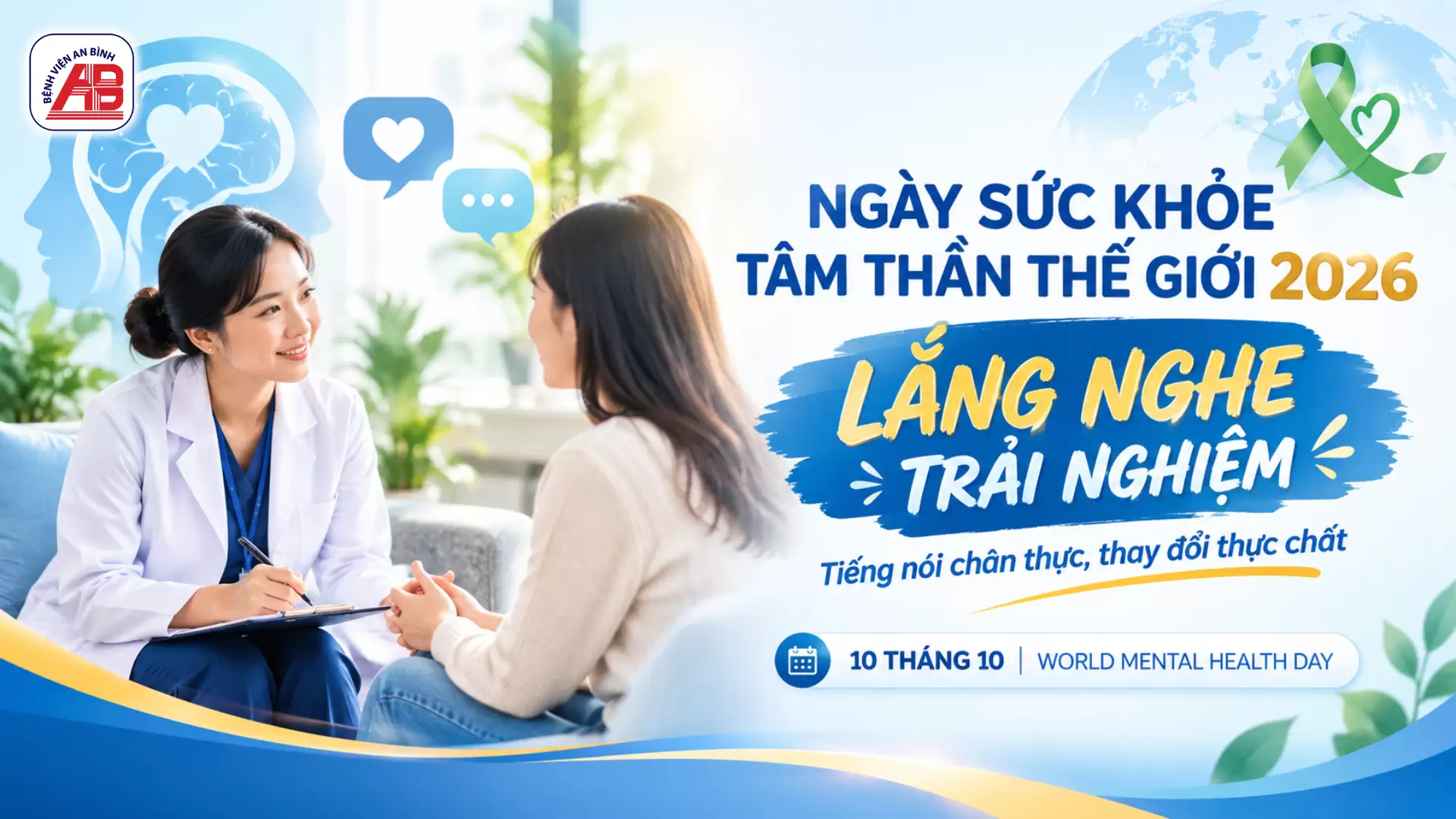 Hưởng ứng ngày tâm thần thế giới 10/10/2026