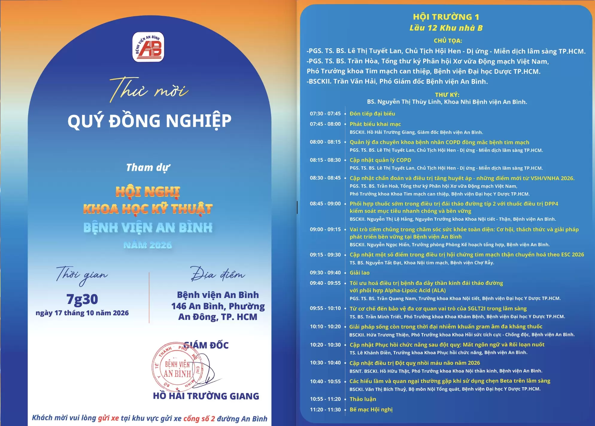 Từ Ngoại khoa, Nội khoa đến Điều dưỡng: Hội nghị khoa học Bệnh viện An Bình 2026 hướng đến lan tỏa kiến thức cho y tế cơ sở